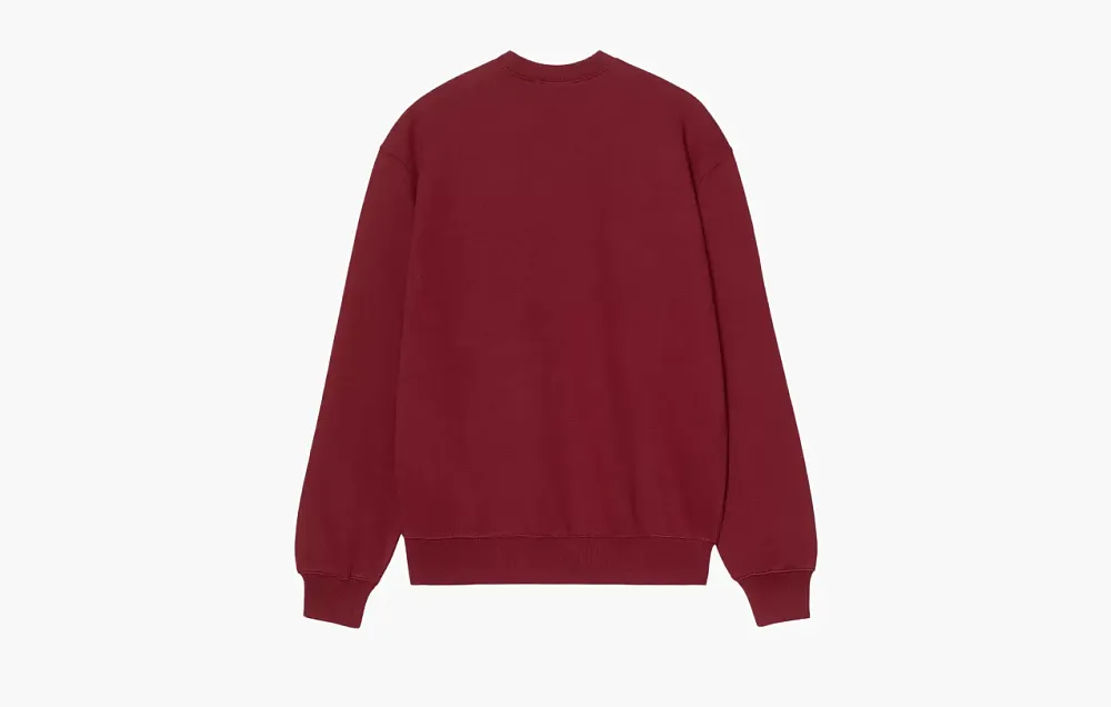 Carhartt WIP Clover Sweatshirt Marsala Red