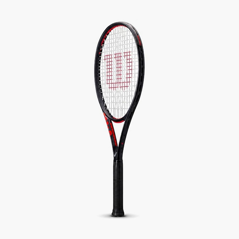 Wilson Clash 100L V3 280g Tennis Racket Black Red