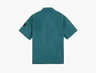 Stone Island Garment Dyed Short-Sleeve Shirt Bottle Green