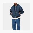 Carhartt WIP Elliot Hooded Denim Jacket Blue