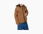 Carhartt WIP Hooded Chore Jacket Brown