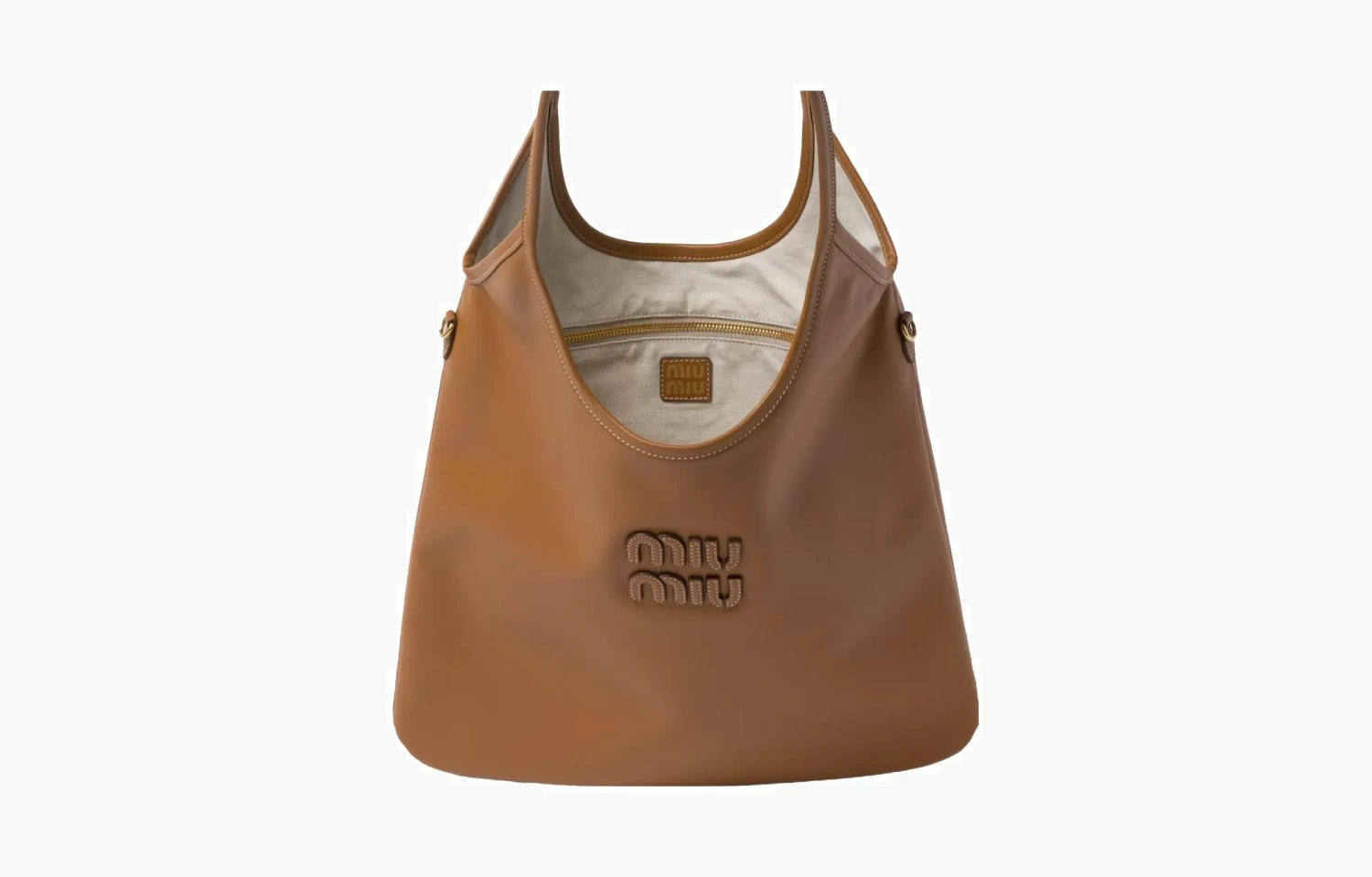 Miu Miu Ivy Tote Bag "Brown" 