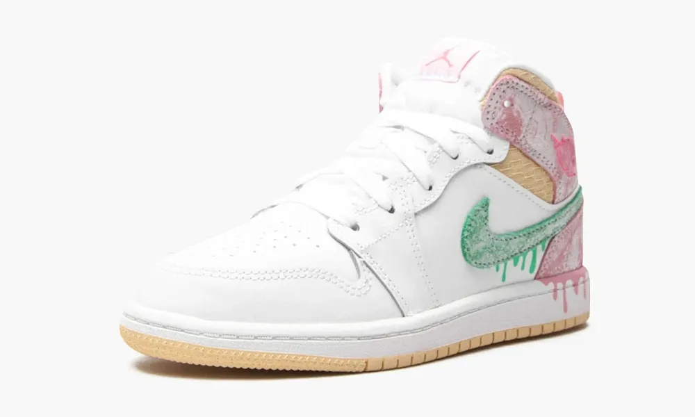 Air Jordan 1 Mid SE PS Ice Cream Kids
