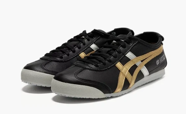 Asics Onitsuka Tiger Mexico 66 Black Gold Metallic 