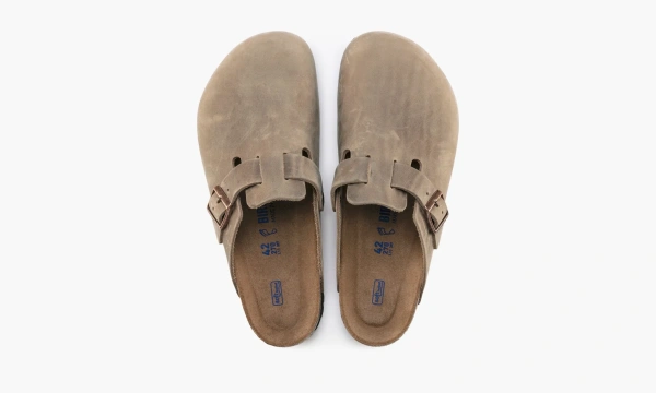 Birkenstock Boston Soft Footbed Oiled Leather Tobacco Brown 