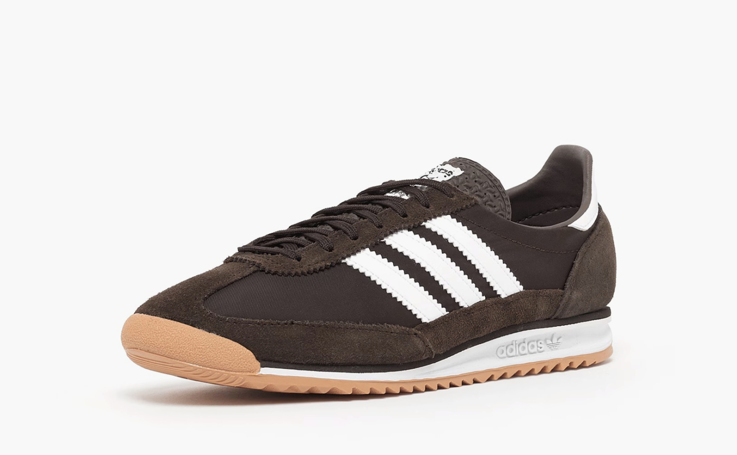 Adidas SL72 OG WMNS "Dark Brown White Gum" 