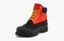 Timberland Premium 6 Inch Waterproof Boot "Medium Orange Nubuck With Black" 