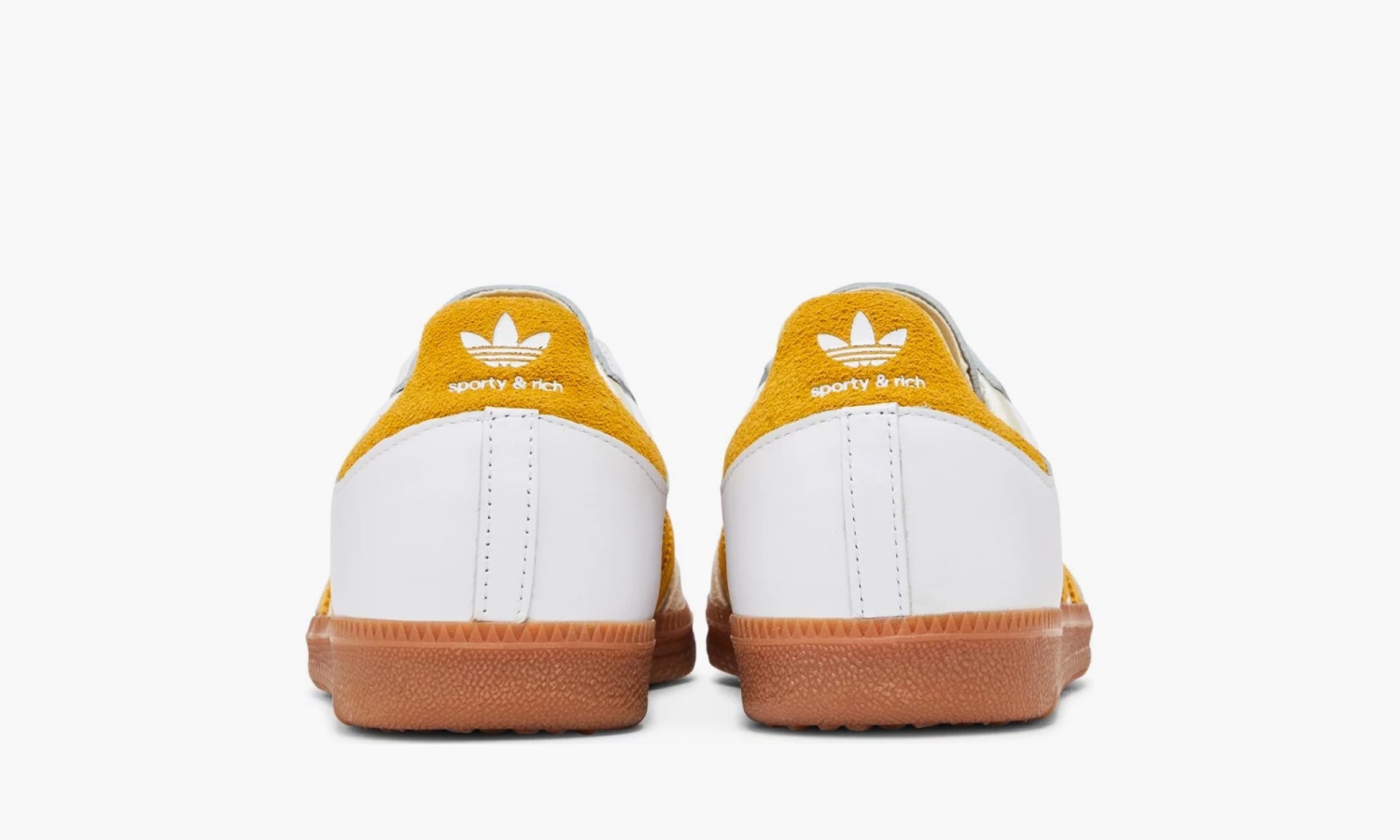 фото Sporty & Rich x Samba OG "White Bold Gold" (Adidas Samba)-IF5661