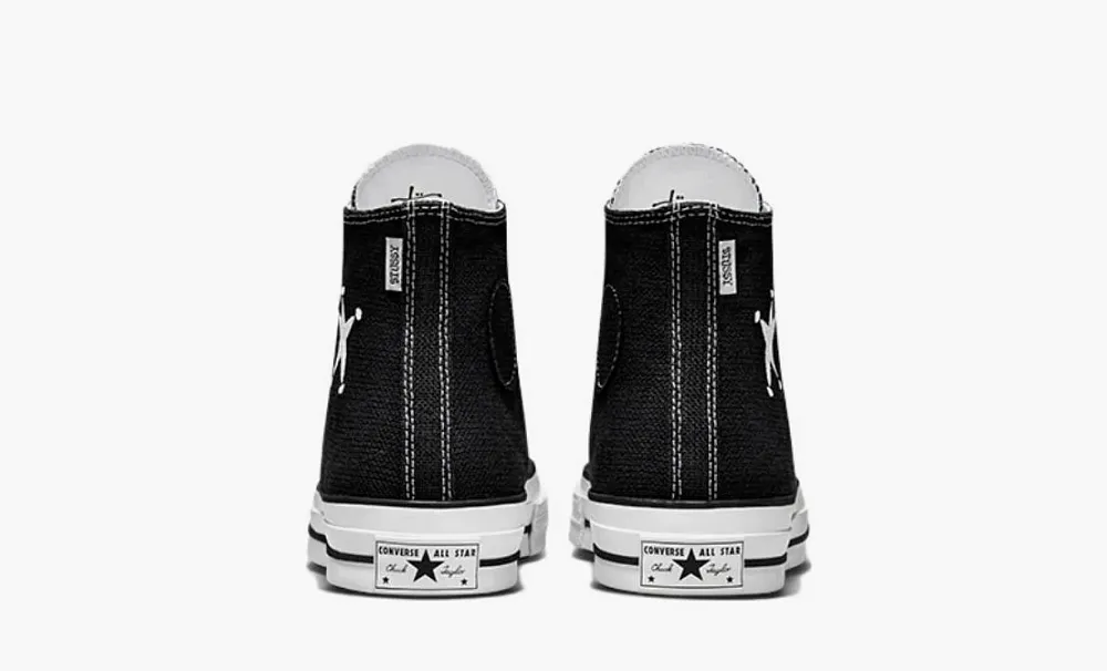 Stussy x Converse Chuck 70 High Black