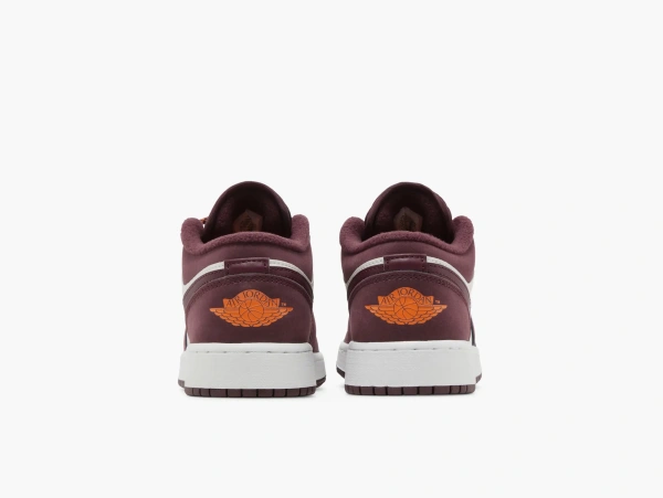 Air Jordan 1 Low GS Night Maroon 