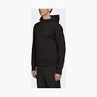 Y-3 Logo Full-Zip Hoodie Black