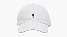 Polo Ralph Lauren Chino Sport Cap White/Marlin Blue