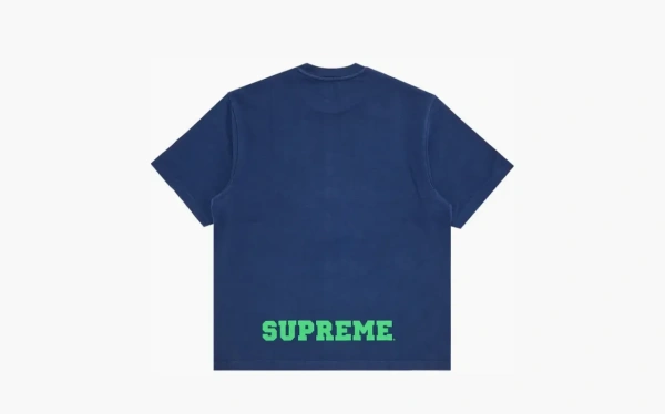 Supreme x Goodenough Short-Sleeve Top Navy  Supreme x Goodenough Short-Sleeve Top Navy