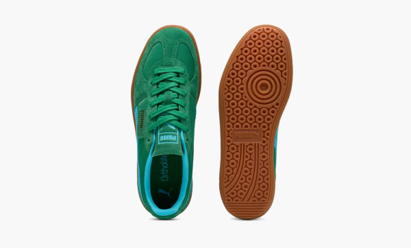 Puma Palermo Vintage Update Archive Green Bright Aqua 