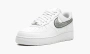 Air Force 1 LO MNS WMNS "White / Metallic Silver" 