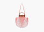 Longchamp Le Pliage Filet Top Handle Bag  "Blush" 