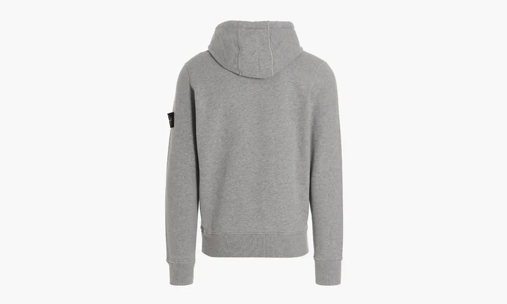 Stone Island Garment Dyed Hoodie Grey
