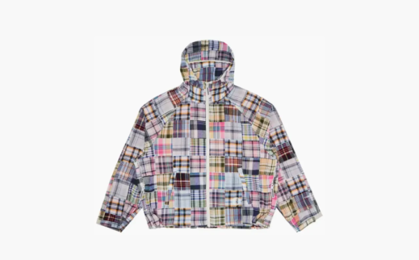 Supreme x Goodenough Patchwork Madras Hooded Jacket Multicolor 