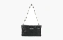 Miu Miu Shoulder Bag In Nappa Leather With Crystals "Black" 