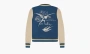 RHUDE Sparrow Varsity Jacket Slate / Creme 