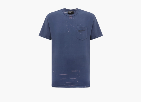 Enfants Riches Déprimés Logo Pocket T-Shirt Blue/Bleach 