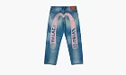 PALACE X Evisu Classic Logo Jeans Mid Wash