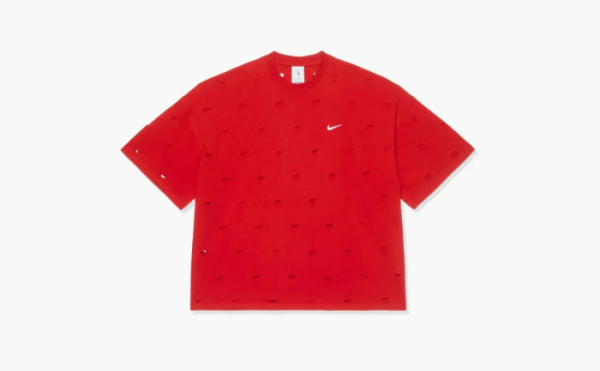 Nike x Jacquemus Le Swoosh T-shirt Dark Red  Nike x Jacquemus Le Swoosh T-shirt Dark Red