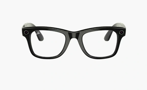 Ray-Ban Meta Wayfarer Sunglasses Black Clear  Ray-Ban Meta Wayfarer Sunglasses Black Clear