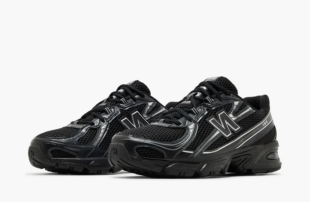 New Balance 740v2 Black Silver Metallic