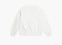 Supreme Washed Box Logo Crewneck White 