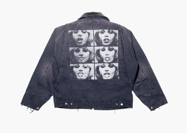 Enfants Riches Déprimés Blanket Lined Work Jacket Black 