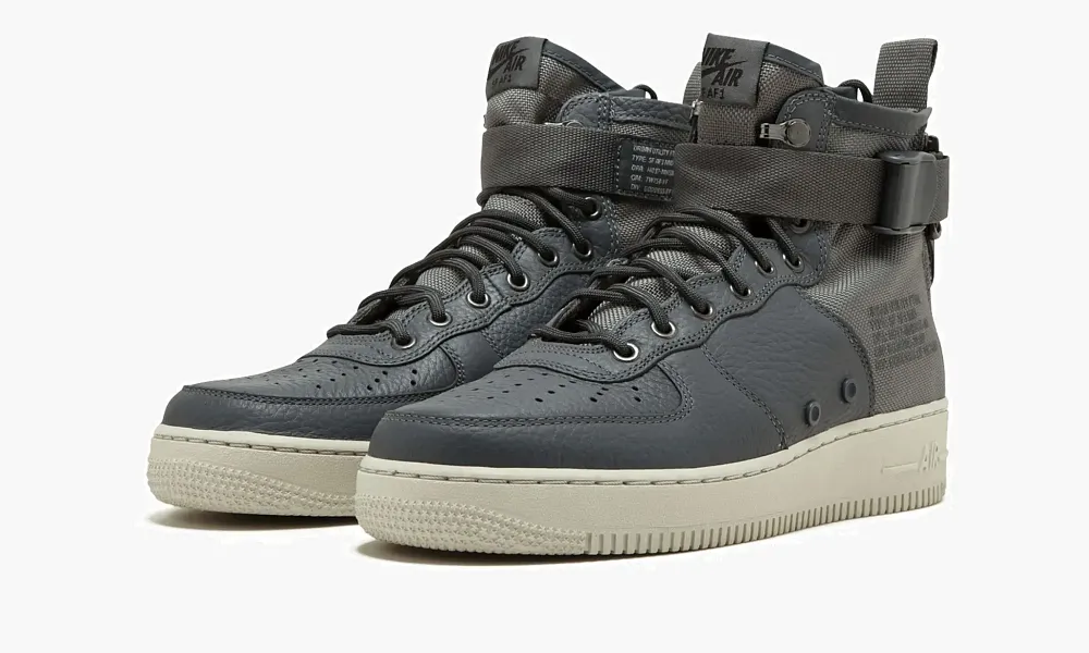 SF AF1 Mid Dark Grey