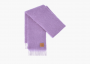 Loewe Wool and Mohair Scarf "Violet" 