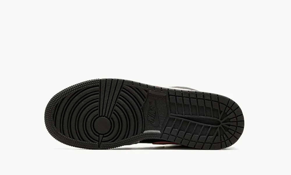 Air Jordan 1 Low GS Black Grey Pink