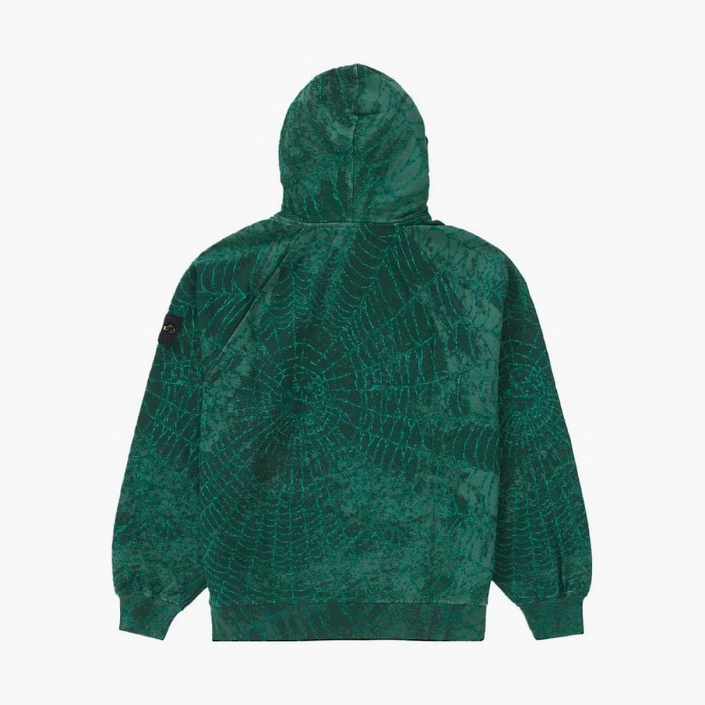 Supreme x Stone Island Hooded Sweatshirt Dark Green