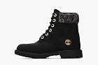 Timberland 6 Inch Heritage Lace Up Cupsole Boots WMNS Black Nubuck