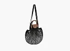 Longchamp Le Pliage Filet Top Handle Bag  Black