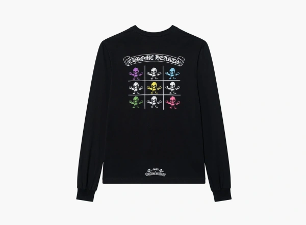 Chrome Hearts Multi L/S T-Shirt Black  Chrome Hearts Multi L/S T-Shirt Black