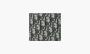 Dior Compact Wallet Dior Oblique Jacquard Beige and Black 
