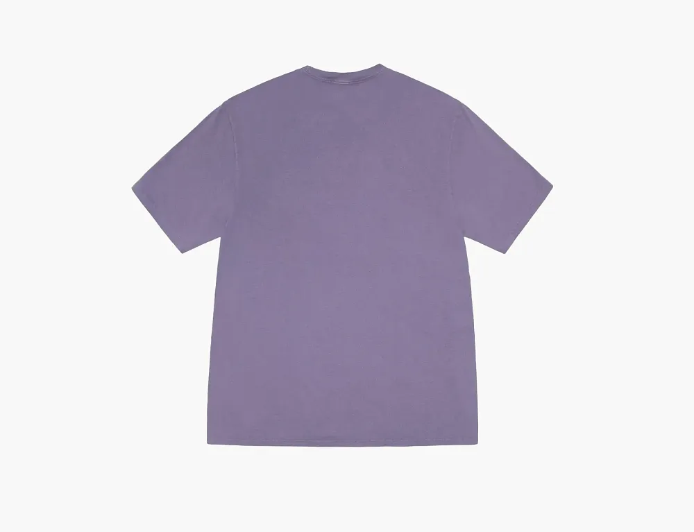 Stussy Big & Meaty Tee Pigment Dyed Grape