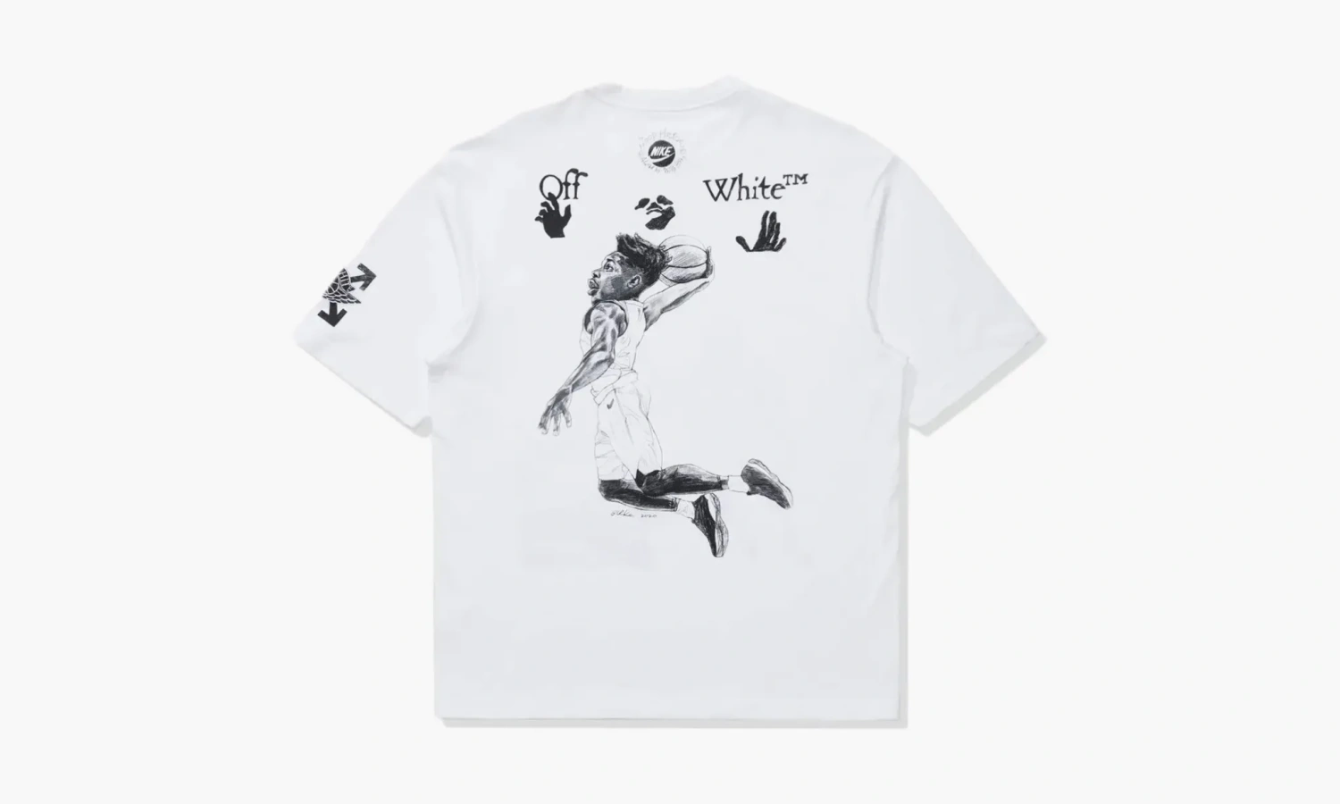 Off-white X Jordan T-shirt White 