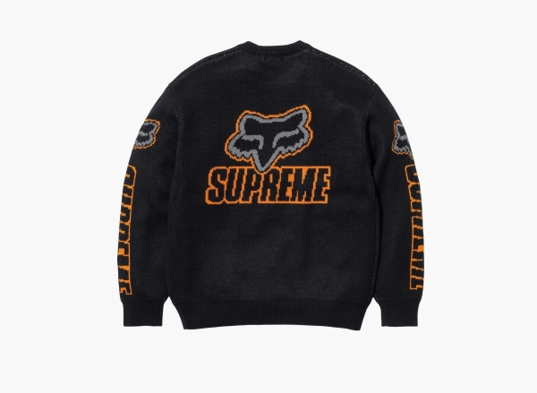 Supreme x Fox Racing Sweater Black 