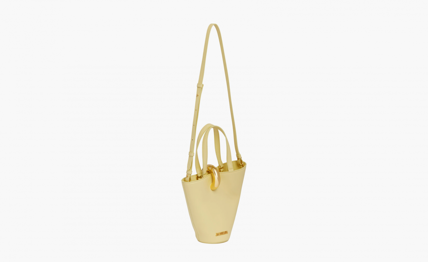 Jacquemus Le Petit Bambola Bag "Pale Yellow" 