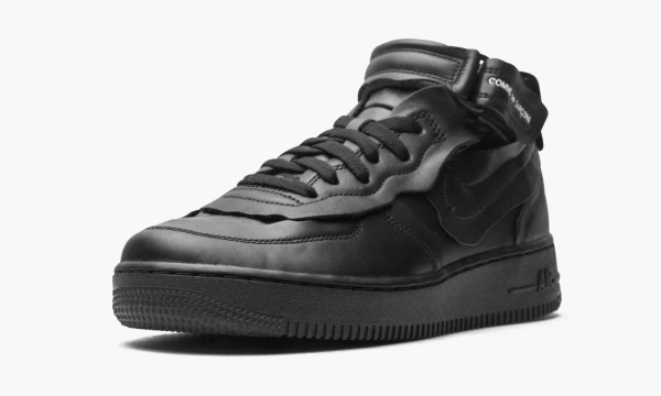 Nike Air Force 1 Mid Comme Des Garcons - Black 