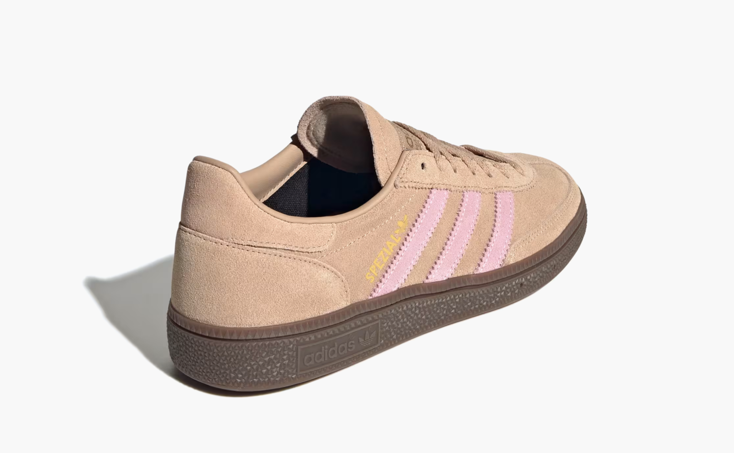 Adidas Handball Spezial WMNS "Warm Sandstone Clear Pink" 