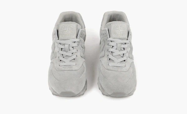 New Balance 574 Ghost Legacy x Stone Island Dust Grey 