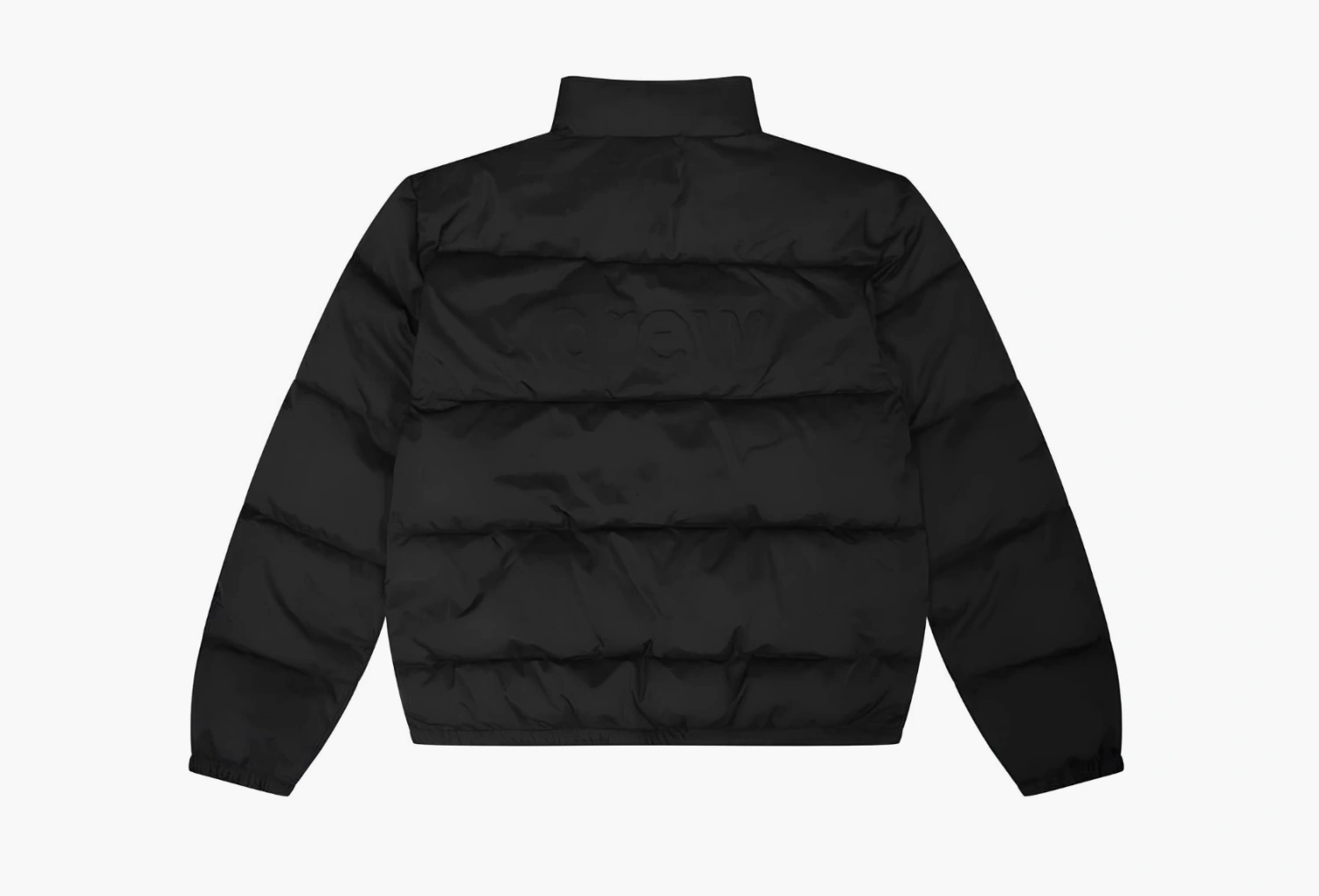 Drew House Standing Collar Puffer Jacket Black 