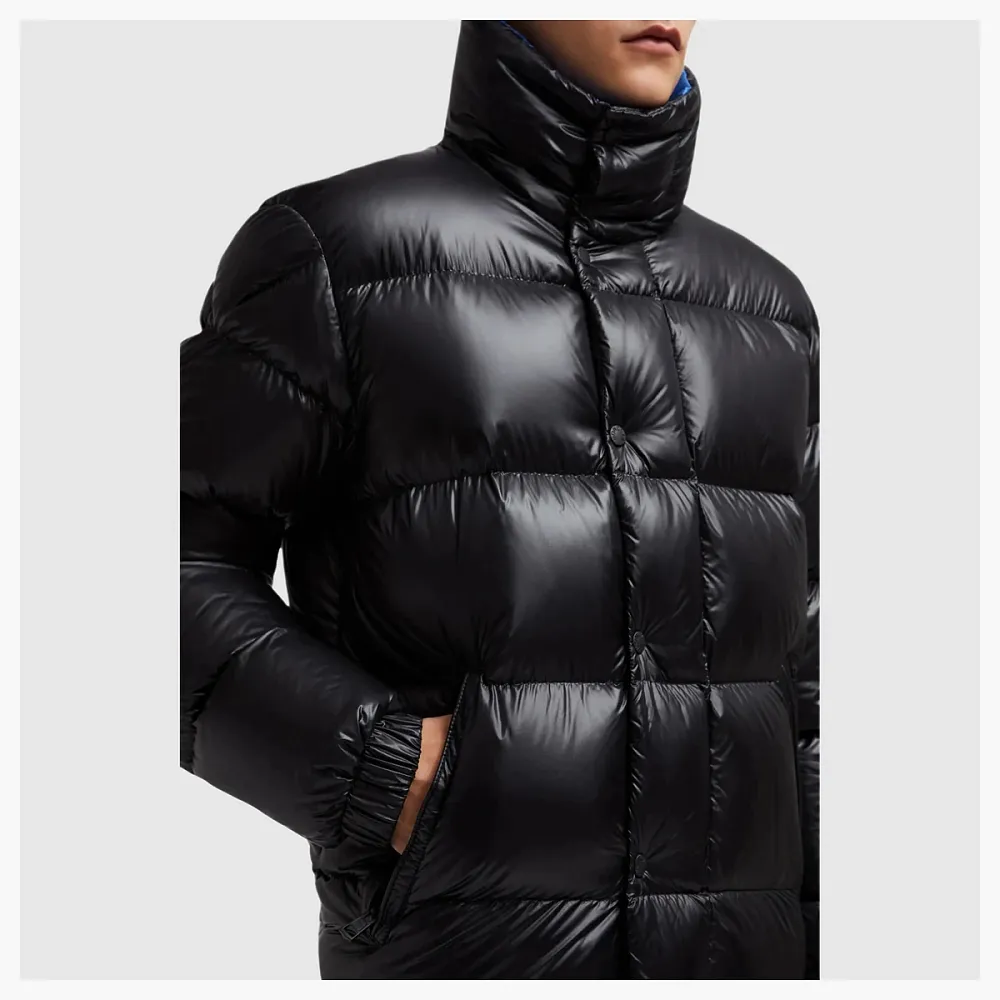Moncler Dervox Short Down Jacket Dark Gray