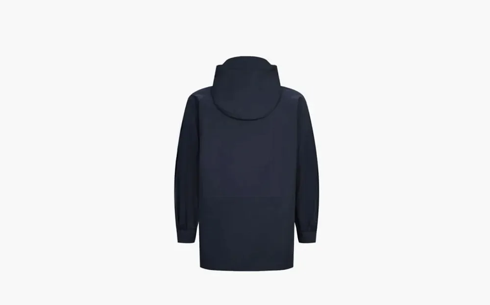 The North Face x Gucci nylon mountain jacket in navy Black