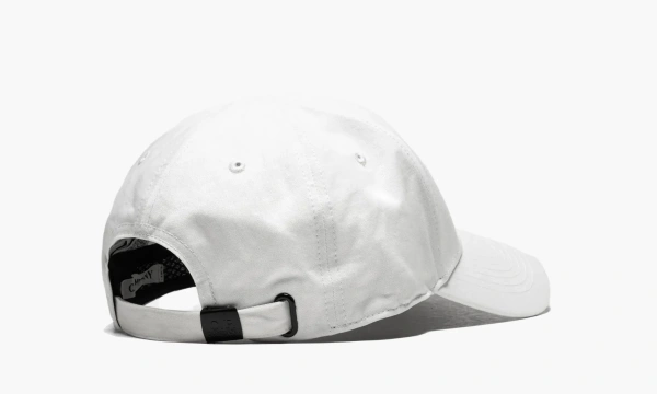 C.P. Company Gabardine Logo Cap White  C.P. Company Gabardine Logo Cap White